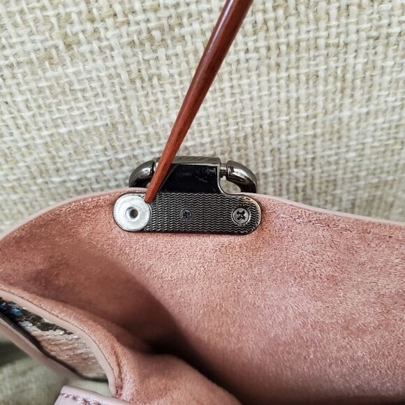 LIKE DREAMS Cortez Snakeskin Handbag - Picture 11 of 11